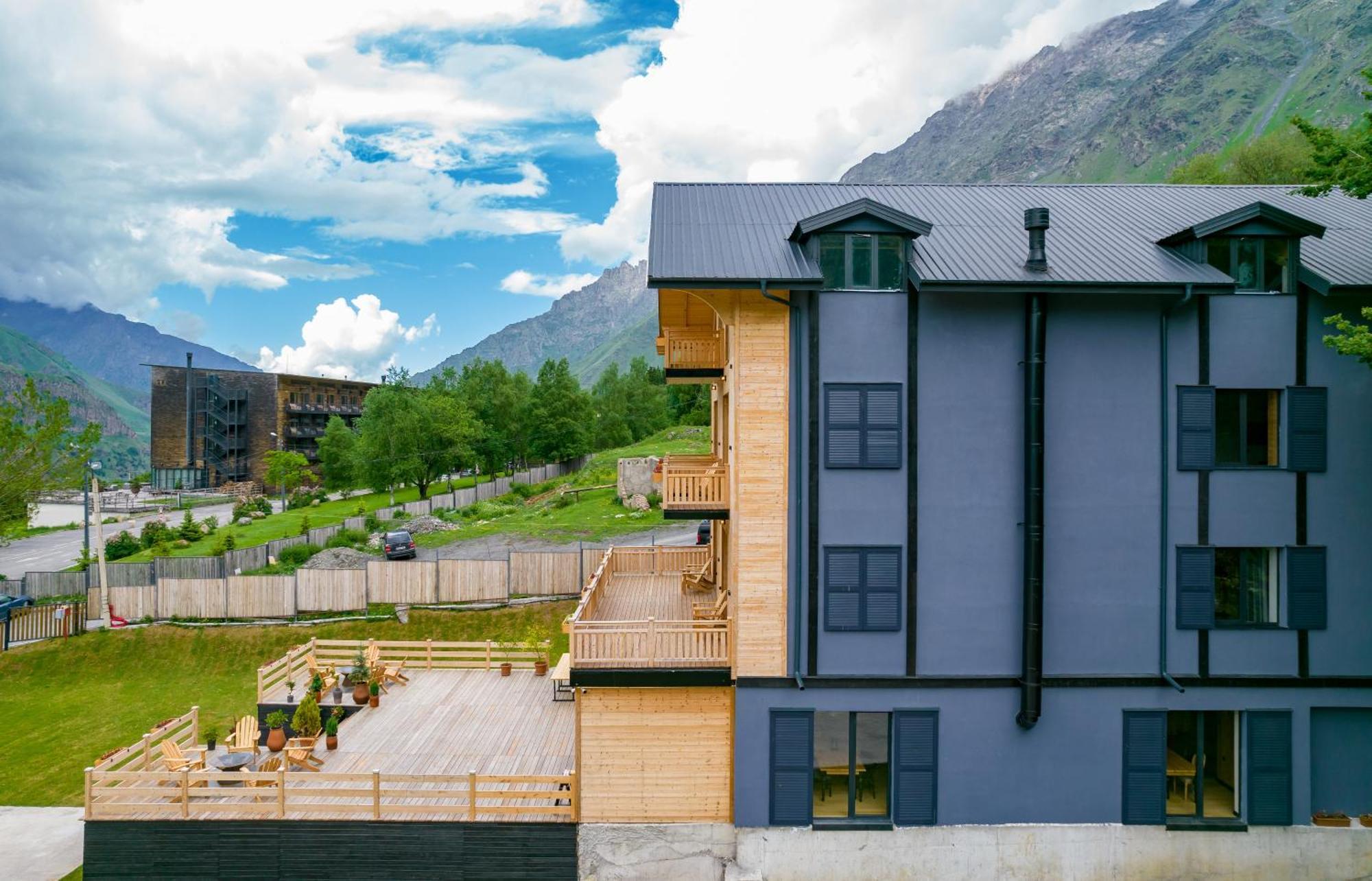 1740 Boutique Hotel Kazbegi Exterior foto